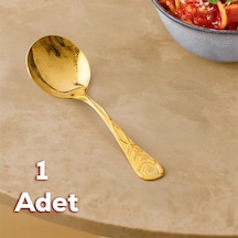 Porsima 5217 Metal Gold Sos Kaşığı Kepçe 13cm