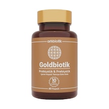 Doğadan Bizim Artıbiotik Goldbiotik Probiyotik&Prebiyotik 60 Kapsül