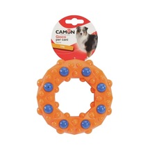 Camon Tpr Geometrik Halka Şeklinde Dayanıklı Köpek Çiğneme Oyuncağı 14.5 Cm