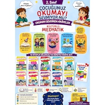 2. Sınıflar Öğrencileri İçin Okuma Kitabı Hikaye Seti Okuma Anlama 10'lu Maskot Çocuk