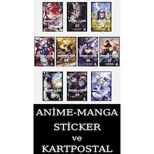 Seraph Of The End 21-22-23-24-25-26-27-28-29-30 Manga Seti 10 Kitap / Anime-manga Sticker-kartpostal