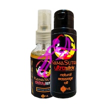 Kamasutraerotik 60 Ml Erotikmasaj Yağı + Erkeklere Özel Geliştirilmiş Geciktiricisprey 30 Ml