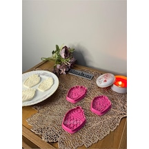 Cupcake Kurabiye Kalıbı Seti - Set 1 - Hamur Şekillendirici - Şeker Hamuru Kalıp- 3 Adet