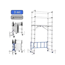 Master 504340 Alüminyum Teleskopik İskele 300 Cm