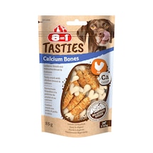 8in1 Tasties Calcium Bones Tavuk Sargılı Köpek Ödülü 85 Gram
