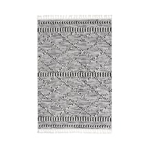 Dolce Vita Halı Sumatra 356 Zebra Bohem Halı Siyah