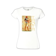 Thoth Beyaz Kadın Tshirt 001