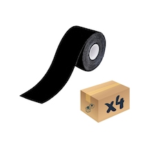 VZN Tape Kinesiology Vzn Kinesio Sport Tape – Sporcu  Bandı 5m X 5cm Siyah 4 Adet