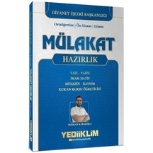 Yediiklim Yayınları Ortaöğretim-ön Lisans-lisans Diyanet İşleri Mülakat Hazırlık