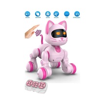 Oyuncak Full Fonksiyon Uzaktan Kumandalı El Sensörlü Şarjlı Işıklı Müzikli Dansçı Robot Kedi
