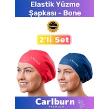 Premium Su Geçirmez Sızdırmaz Renkli Silikon Yüzücü Havuz Deniz Bone Elastik Yüzme Şapkası 2'li Set Çok Renkli Premium Su Geçirmez Sızdırmaz Renkli Silikon Yüzücü Havuz Deniz Bone Elastik Yüzme Şapkası 2'li Set Çok Renkli