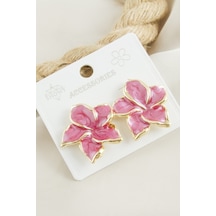 Çiçek - 285 - Mineli - Nazblsmm - Küpe Pembe