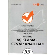 Tus Time 2016 Deneme Sınavı Temel Bilimler Ve Klinik Bilimler Testi Soru Ve Açıklamaları 55