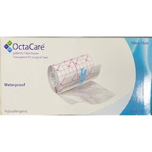 14115 Şeffaf Pu Su Geçirmez Banyo Bandı Flaster 10mx15cm