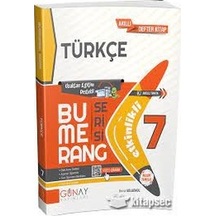 7. Sınıf Türkçe Etkinlikli Bumerang Serisi Günay Yayınları N11.500
