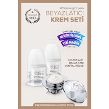 Ecc Health Koltuk Altı, Bacak Yanı, Genital Bölge İçin 3'lü Beyazlatıcı Bakım Seti