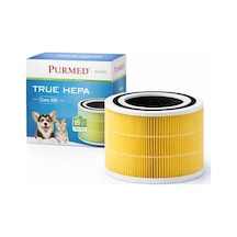 Levoit Core 300, Core 300s Air Purifier Uyumlu Hepa + Karbon Filtre - Pet-evcil Hayvan Sarı