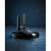 Kablosuz Wifi Adaptörü 5ghz Ac Çift Antenli Uczzzwifiadaptörrrrrr3