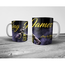 Pixxa King Lebron James Kupa Bardak Model 1