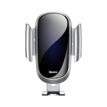 Baseus Future Gravity Araç Telefon Tutucu Gümüş Gri