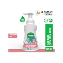 Siveno %100 Doğal Çocuk Köpük Kastil Sabun Zeytinyağlı Yoğun Nemlendirici Arındırıcı Bitkisel Vegan 250 ml
