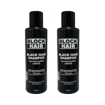 Hubrendy Sh Saçları Siyahlaştıran Block Hair Şampuan 200ml X 2 Adet