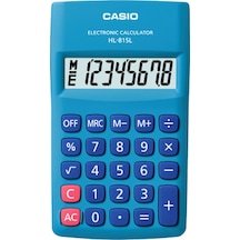Casio HL-815L-BU Cep Tipi 8 Hane Hesap Makinesi