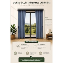 Suya Dayanıklı Kornişli Balkon Perdesi Modern Dış Mekan Fon Perde Gri Krem