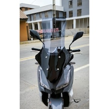 Motocam Arora Max T Easy 125 Ön Cam 2022-2026 Model 78cm Füme Renkli 4mm Uzun