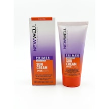 New Well Primer Sun Cream Spf50+ 50 Ml Makyaj Bazlı Güneş Kremi Uva Uvb & Mavi Işık Koruması