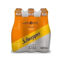 Schweppes 6'lı Mandalinalı Gazoz 250 Ml
