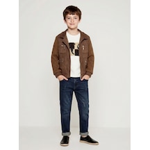 Xo Kids Erkek Çocuk 3lü Alt Üst Takım 6-9 Yaş 13215 Kahverengi