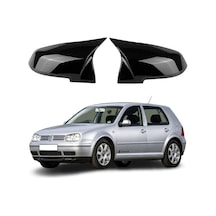 Volkswagen Golf 4 Araca Özel Batman Yarasa Ayna Kapağı Pianoblack