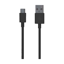 Data Ve Şarj Kablosu Micro Usb 80cm Siyah