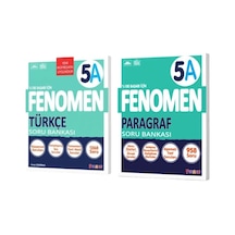 Fenomen Yayınları 5 Türkçe A + Paragraf A Soru Bankası