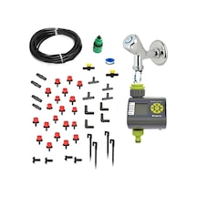 Depolife Verve Elektronik Bahçe Sulama Sistemi 20 Metre Damlalama Sulama Sistemi Ve Ekleme Parçalı Set Sku: Smgstka6493f0469