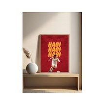 Hagı Poster Tek Parça Doğal Ahşap Çerçeveli Tablo Çok Renkli - 842066871 Çok Renkli