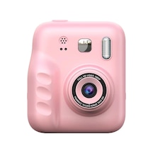 Dijital Fotoğraf Çıkaran Video Kaydedici Taşınabilir Anında Baskı Çıkaran Çocuk Kamerası Pembe