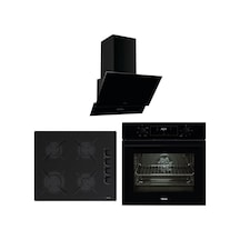 Teka HAK 625 BK - GBE 64002 BK - ATV 60.3 BK Siyah Ankastre Set