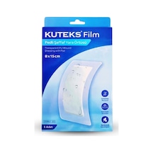 Kuteks Film Pedli Şeffaf Yara Örtüsü 8x15 Cm 5li Kutu