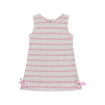 Civil Girls Fiyonklu 2-5 Yaş Elbise - Pembe Koyu Pembe
