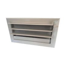 Miss Worble Şömine Menfezi Hareketli Panjurlu Beyaz 20 X 15 Cm