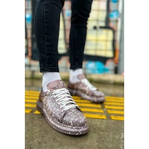 Ch254 Cbt Pittura Erkek Ayakkabı 548 Kahve / Beyaz Splush Çok Renkli