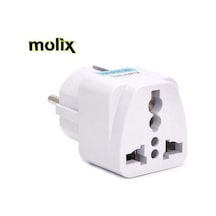Molix Universal Amerikan İngiliz - Türk Çevirici Priz Fiş Adaptör