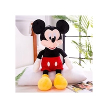 Miki Fare Mickey Mouse Minnie Mouse Figür Peluş Oyuncak Uyku & Oyun Arkadaşı Büyük Boy 50 Cm. Siyah