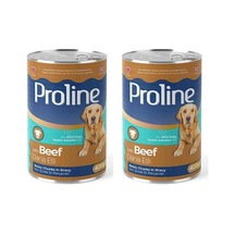Proline Dana Etli Gravy Yetişkin Köpek Konservesi 400 Gr 2li Paket 103 Ivory