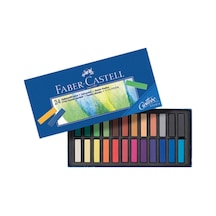 Faber-Castell Creative Studio Toz (Soft) Pastel Boya 24 Renk Yarım Boy