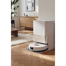 Homend Alex 50 Pro AI Destekli Akıllı Robot Süpürge 28000 PA Emiş Güçlü Beyaz