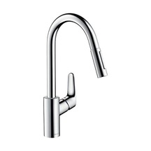Hansgrohe Focus E2 240 Pull-Out Tek Kollu Evye Bataryası