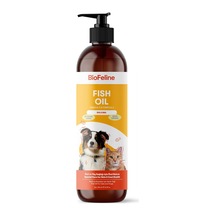 Biofeline Fish Oil Ve Omega 3 Ve 6 İçerikli Balık Yağı Ve Kedi Ve Köpekler İçin Tüy Ve Genel Zindelik Tamamlay
